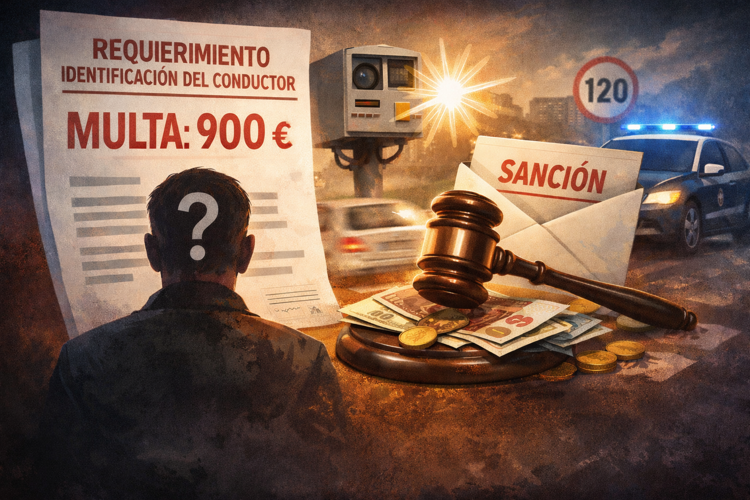 La trampa de la identificación del conductor en las multas de tráfico
